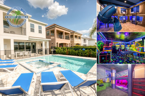 Welcome to Castle Pines Cove, a luxurious 6-bed, 5.5-bath villa with an inviting seaside-inspired design! | Photos updated: June 2022 |