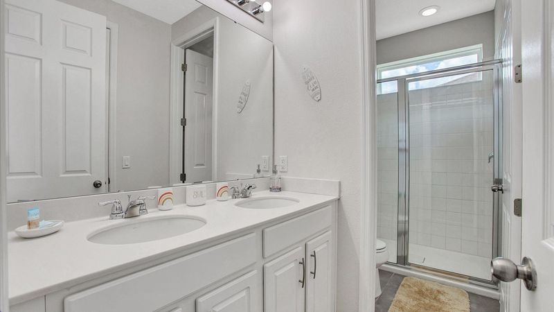 Jack N Jill  Bathroom 4 Upstairs
Shower