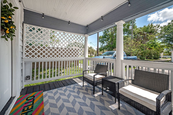 Covered Front Patio