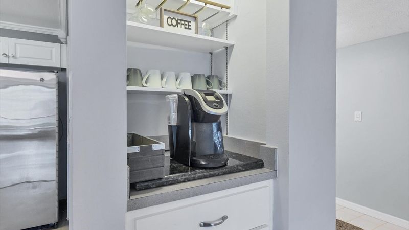Coffee and wine bar