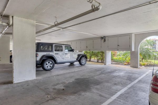 Covered parking spot