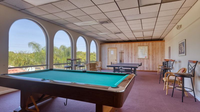 Upstairs community game room