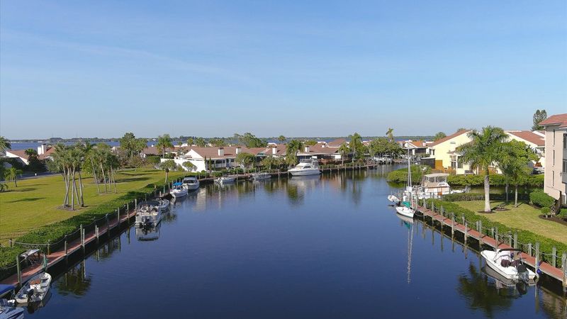 Canal leading to the Peace River