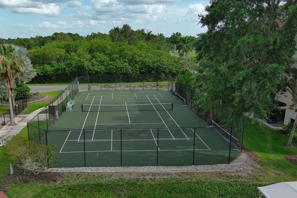 Tennis/Pickleball courts by the community center