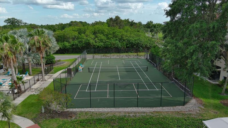 Tennis/Pickleball courts by the community center