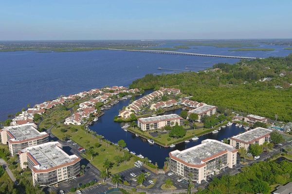 Overlooking the Peace River and the community
