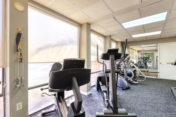 Fitness room in community center