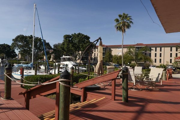 View from the community center balcony