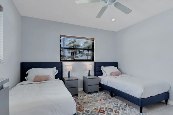 Two twin guest bedroom