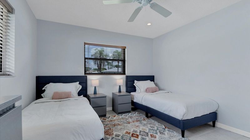 Two twin guest bedroom