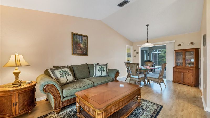 Comfortable living room space