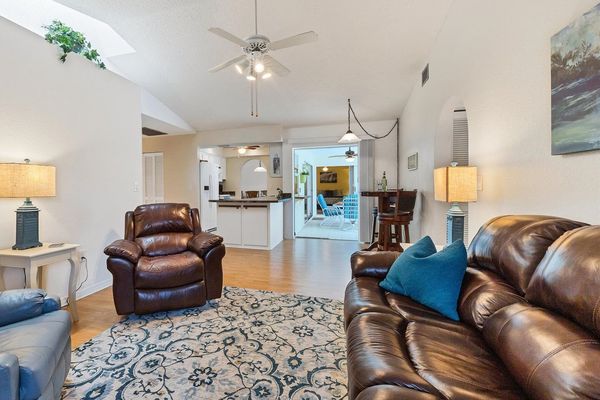 Spacious and open family room