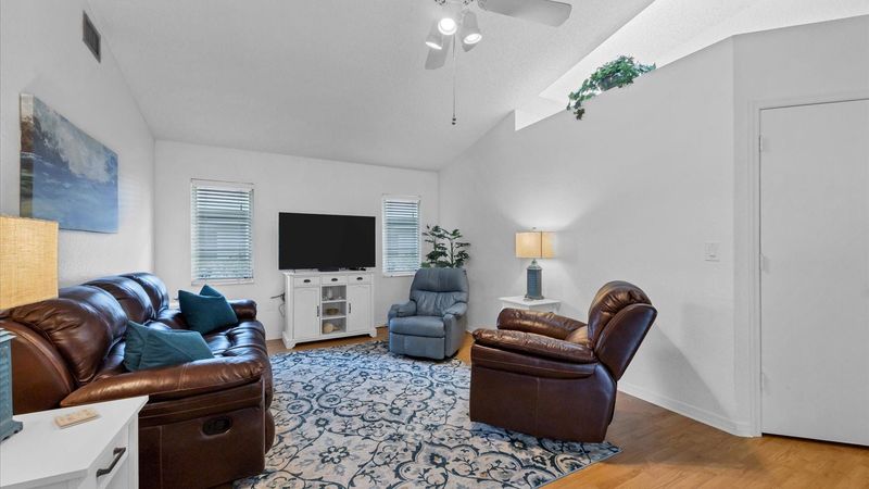 Plenty of seating in the family room