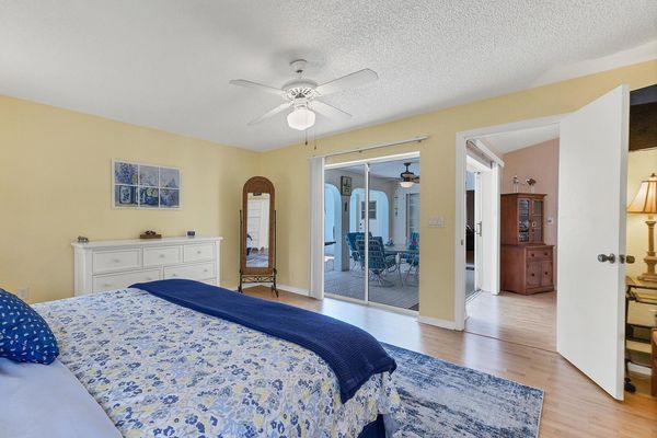 Lanai access from the master bedroom