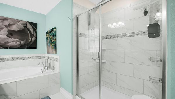 Master King Bathroom 1
(Angle)
Tub & Shower