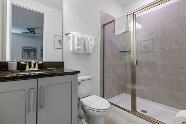 Enjoy the spacious ensuite bath, complete with modern amenities and style.
