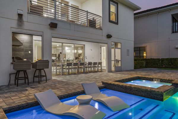 Lay back in the comfort of these loungers