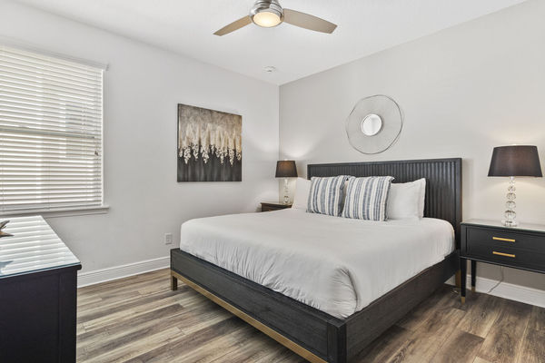 Enjoy restful nights on this incredibly soft King bed, crafted for supreme comfort and relaxation after a busy day