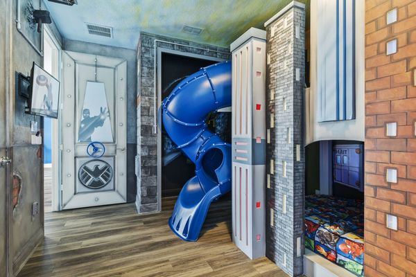 Enjoy this out of this world experience when you stay in this themed bedroom