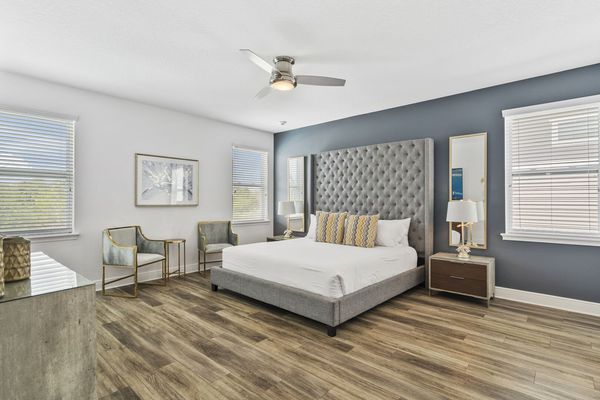 Master suite located on the 2nd floor