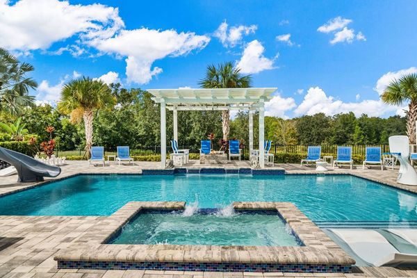 Unwind in style at Reunion Resort, featuring pristine pools and breathtaking views.