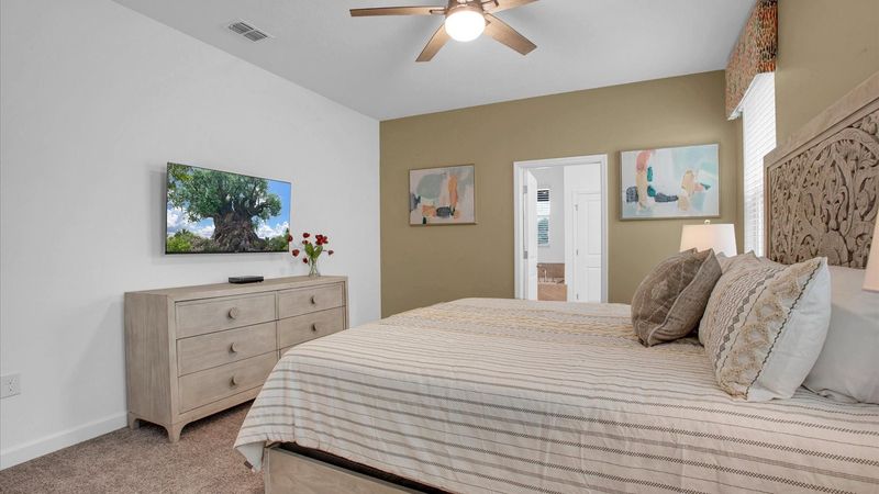 Master King Bedroom 1 (Angle)
50" Roku TV
