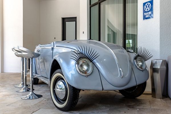 Original beetle converted to bar for your fun vacation