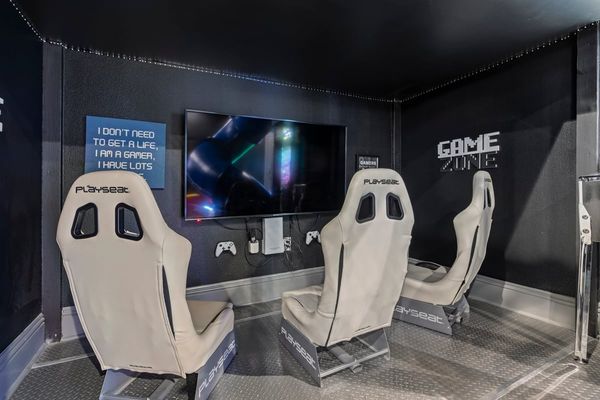 For the gamers of the family, there is an XBOX One gaming set up.