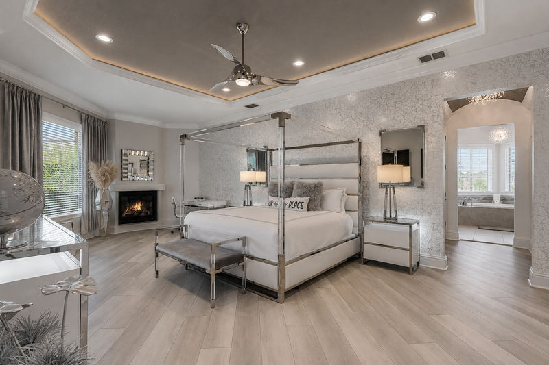 Master Suite #6. The second floor master suite features a king-size bed, SMART TV, en-suite bathroom