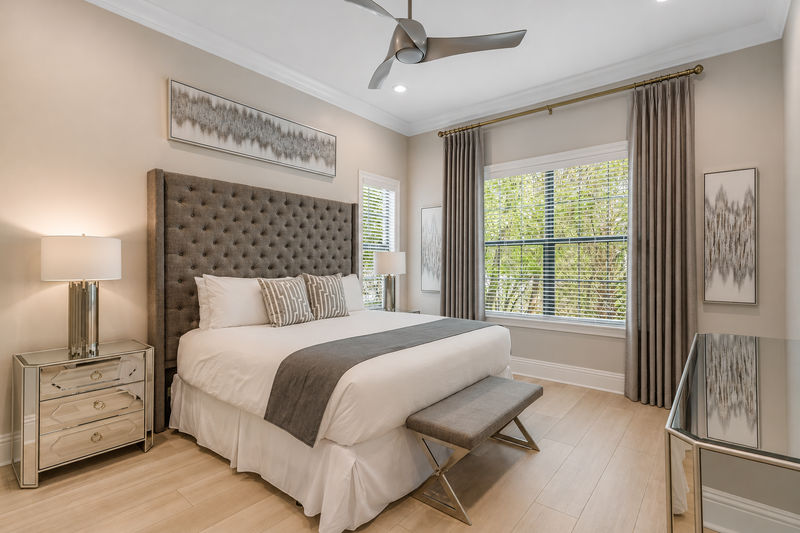 Master Suite #3. Master suite features a king size bed and en-suite bathroom