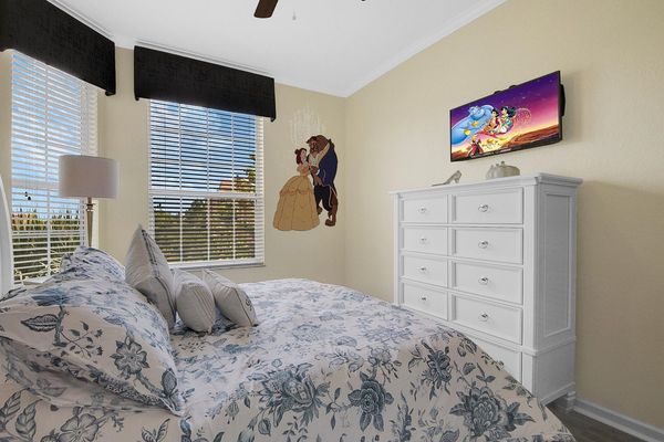 Queen Bedroom 2 (Angle)
32" Smart TV
Beauty and the Beast