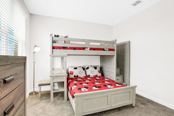 Twin/Double Bunk Bedroom 5 (Angle)