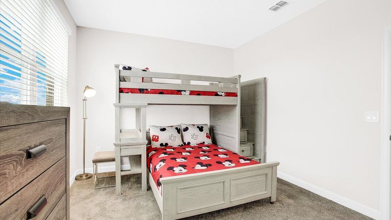 Twin/Double Bunk Bedroom 5 (Angle)
