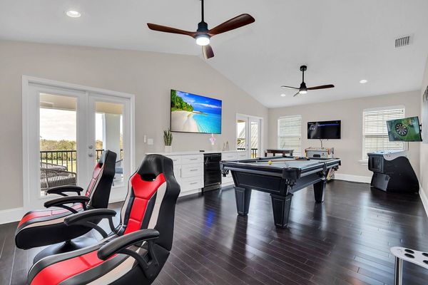 Head up to the 3rd floor where you can find the entertainment loft