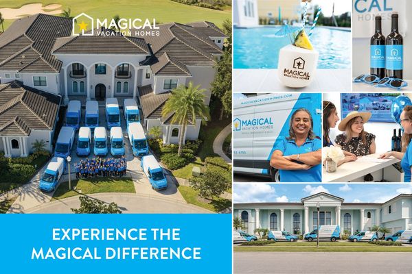 Book your stay with Magical Vacation Homes today and Experience the Magical Difference!