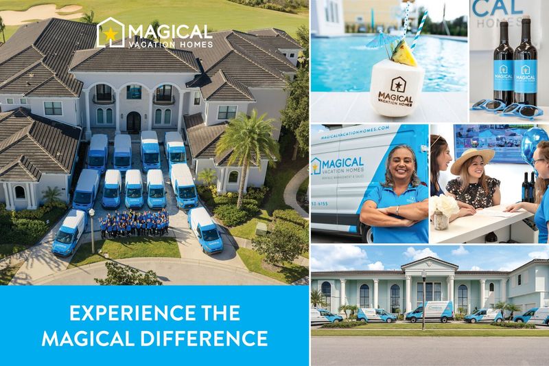 Book your stay with Magical Vacation Homes today and Experience the Magical Difference!