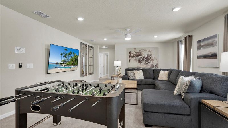 Loft
75" Roku TV
Foosball