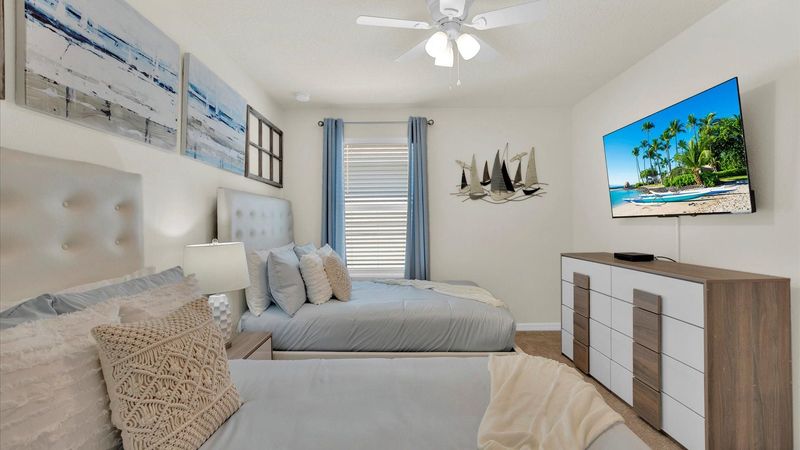Two Doubles Bedroom 7 (Angle)
55" Roku TV