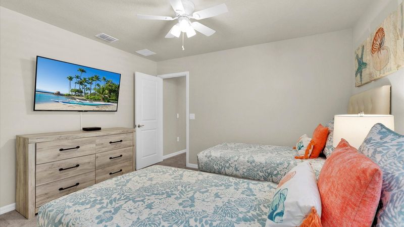 Twin/Twin Bedroom 6 (Angle)
55" Roku TV