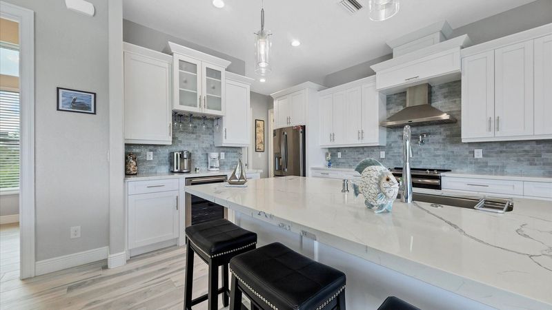 Bright and open kitchen