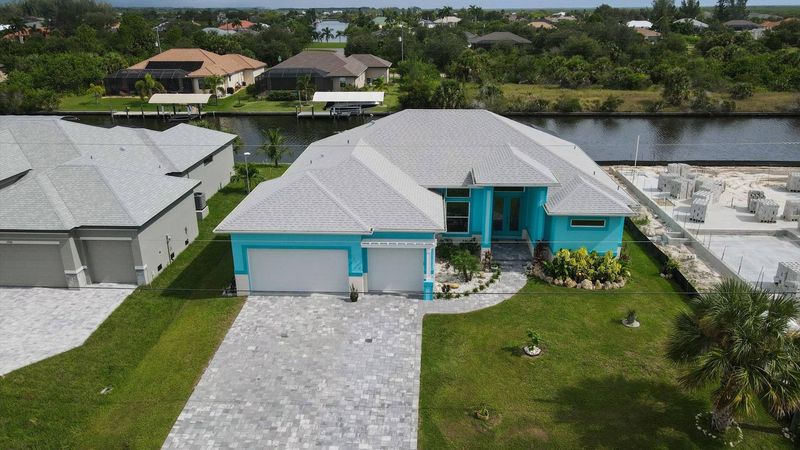 Beautiful South Gulf Cove property. Construction next door should be completed in a few months. Pictures taken August 2022.