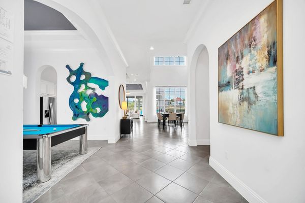 As you step inside, you will immediately be drawn to the inviting pool table, ready for endless hours of leisure and friendly competition.