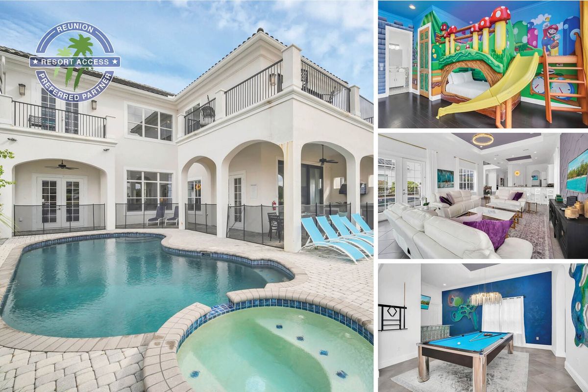 Vacationers Delight is a 5 bedroom, 5.5 bathroom home located in the prime location of Reunion Resort! | Photos updated: January 2024