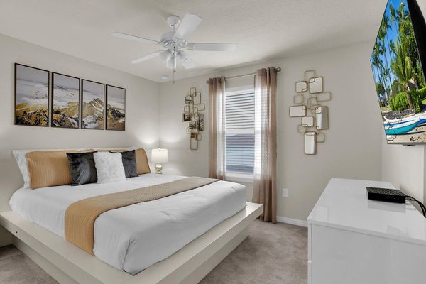 King Bedroom 4 Upstairs