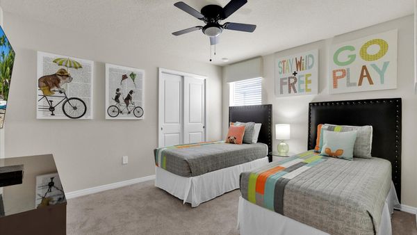 Twin/Twin Bedroom 6 Upstairs