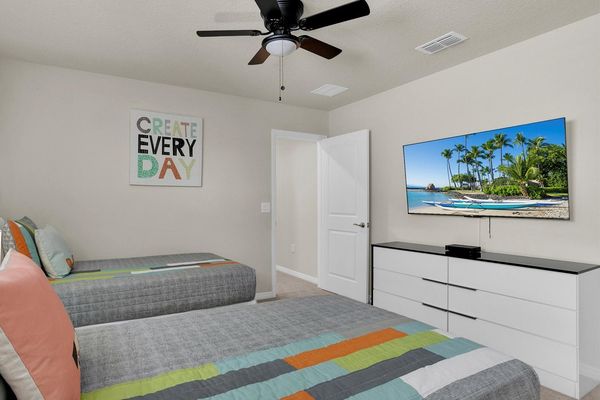 Twin/Twin Bedroom 6 (Angle)
55" Roku TV