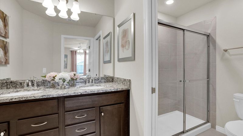King Suite Bathroom 2 Upstairs
Shower
