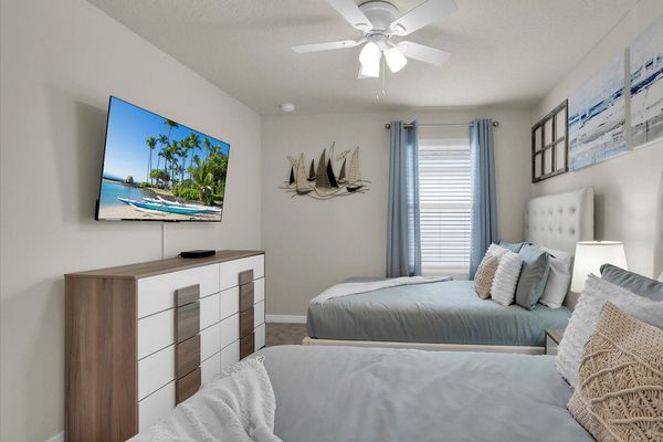 Two Doubles Bedroom 7 (Angle)
55" Roku TV