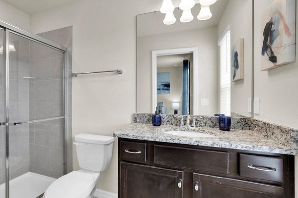 Queen Suite Bathroom 3 Upstairs