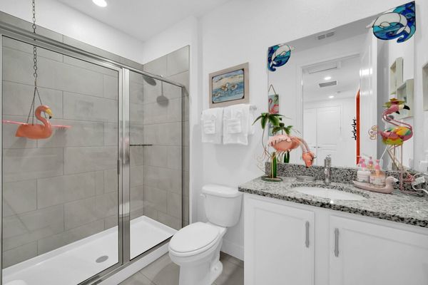 The 2nd family bathroom is located on the 2nd floor.